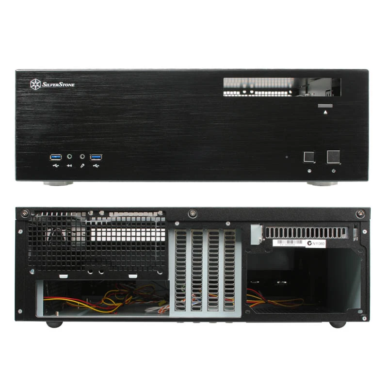 SilverStone SST-GD04B USB 3.0 Grandia Desktop - negro
