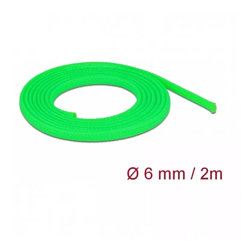 Funda para cables DeLOCK 20739 verde