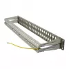 Synergy 21 S216339 Panel de parcheo Keystone de 19" para 48 módulos, 1U, gris claro