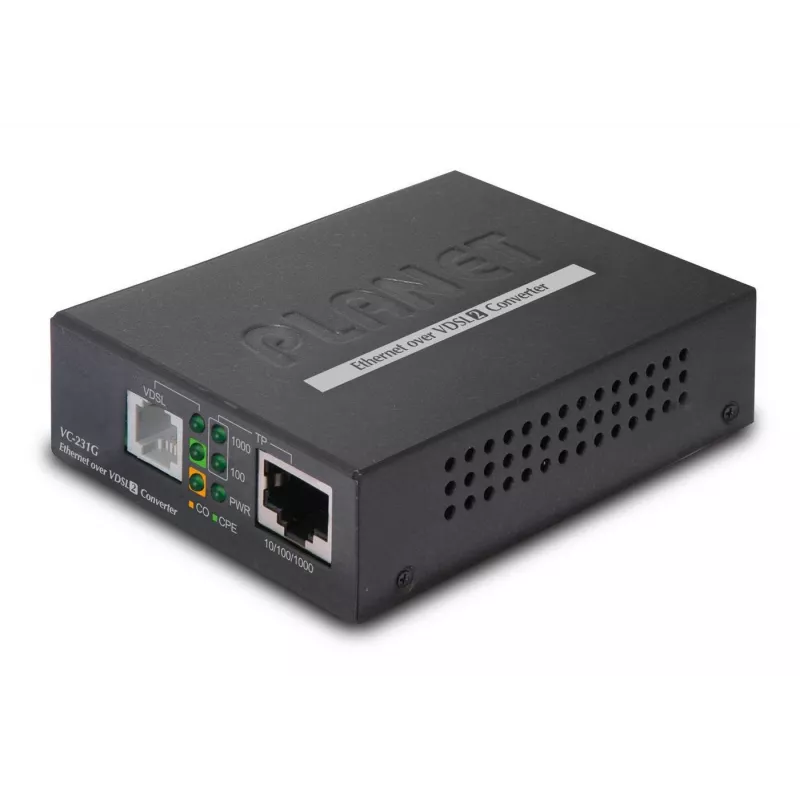 Planet VC-231G bridge/repetidor 1000 Mbit/s puente de red negro