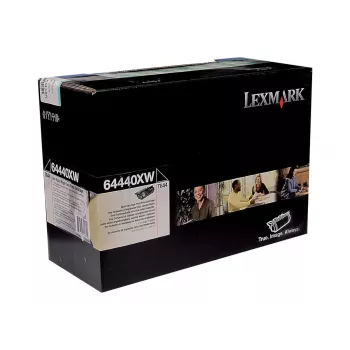 Tóner Lexmark negro de larga duración extra 64440XW 30000 páginas