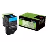 Cartucho de tóner Lexmark 702C R 1 ud. original cian