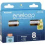 Baterías PANASONIC ENELOOP AAA 800 mAh 8 uds. (BK-4MCDE/8HH)