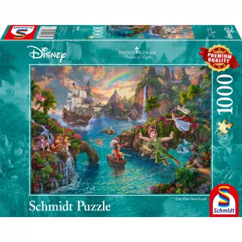 Puzzle Schmidt Spiele Disney Peter Pan 1000 piezas Cartoons