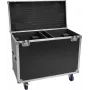 Flightcase Roadinger para 2x IP TMH-H760 con ruedas – maleta de transporte protectora