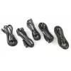 Cable de alimentación Zebra 105950-015 negro conector macho tipo F IEC C13