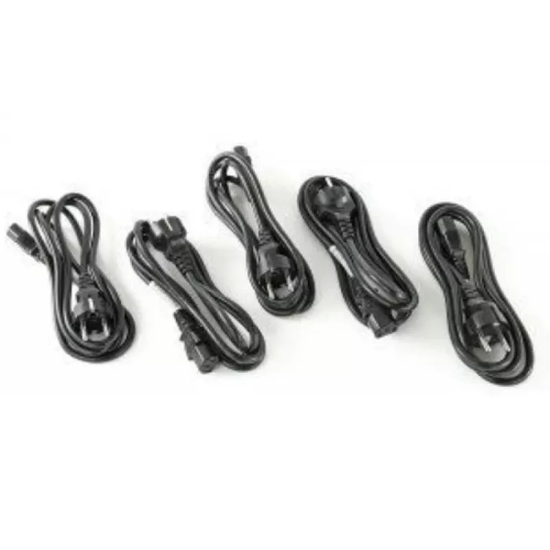 Cable de alimentación Zebra 105950-015 negro conector macho tipo F IEC C13