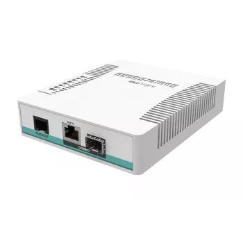 Switch de red Mikrotik CRS106-1C-5S Gigabit Ethernet (10/100/1000) Power over Ethernet (PoE) Blanco