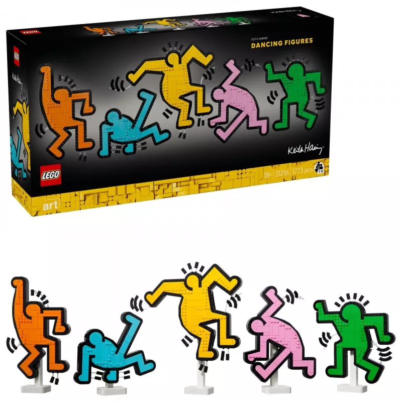 LEGO ART 31216 Keith Haring - Figuras danzantes