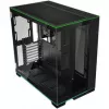 Bundle de caja para PC Lian Li O11 Dynamic EVO RGB, semitorre, ARGB, cristal templado + 6x ventiladores UNI FAN SL-INF Reverse Blade - negro