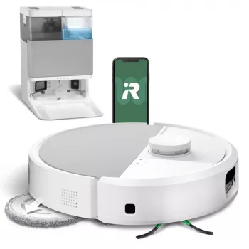 Robot iRobot Roomba Plus 505 Combo + AutoWash Dock blanco