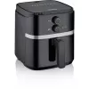 Freidora de aire Severin FR 2452 4,3 L 1500 W Negra Plata