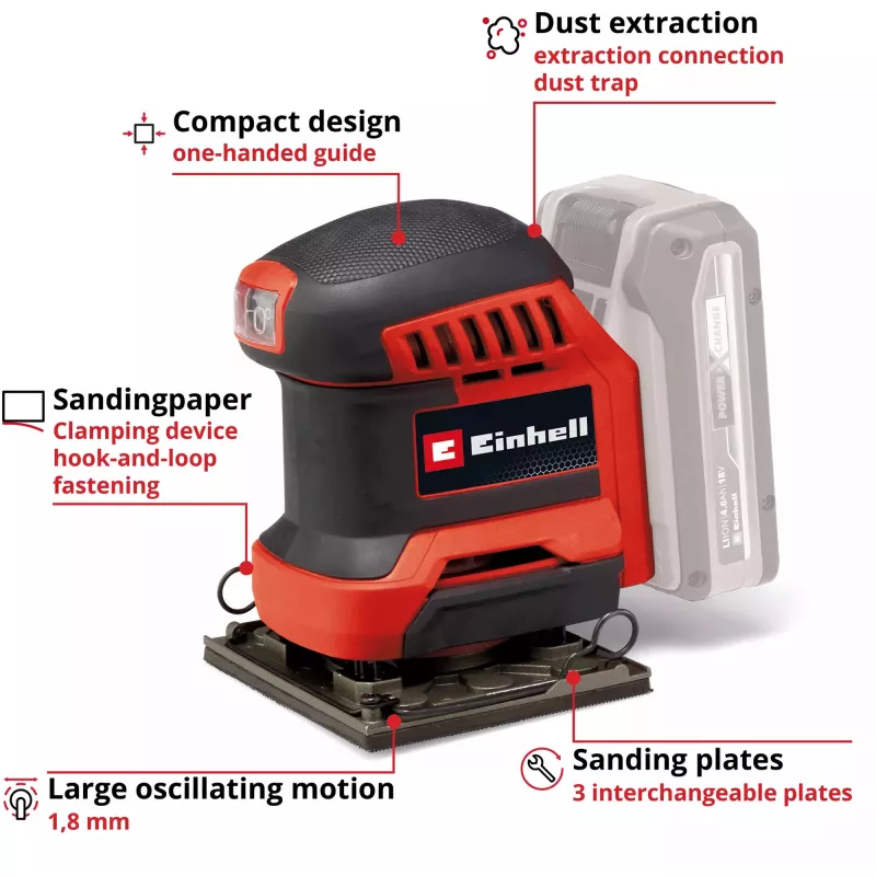 Batería Einhell 4460730 negra