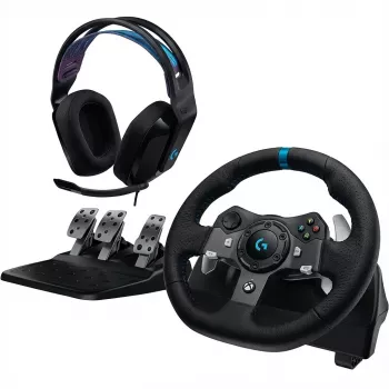 Logitech G G920 - Volante y pedales - Con cable (991-000551)
