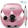 Fresadora de uñas eléctrica Extralink NAIL DRILL-202 65W rosa – herramienta profesional de manicura/pedicura