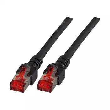 EFB-Elektronik Cable de red RJ45 Cat.6 S/FTP LSZH negro 50 m