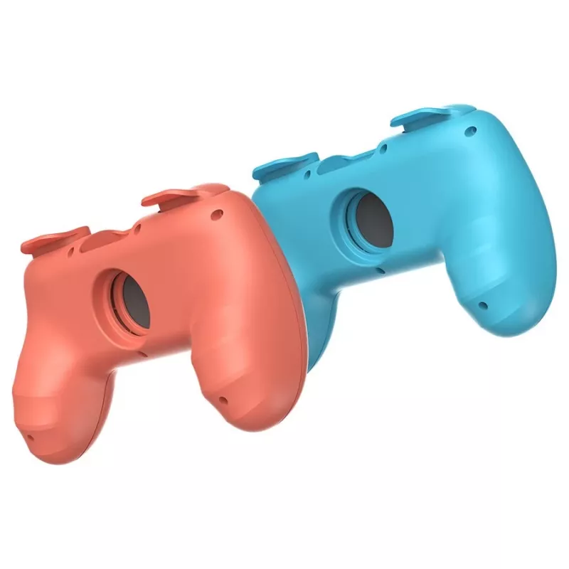 Empuñadura para mando Subsonic Joy-Cons Comfort Grip Switch y Switch 2 rosa turquesa