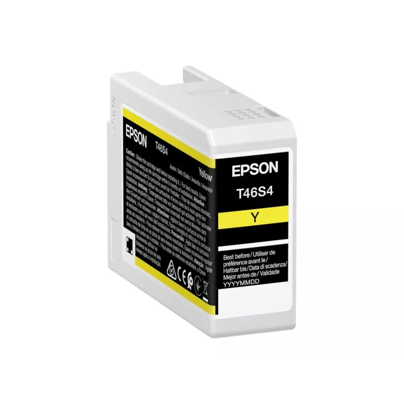Cartucho de tinta Epson UltraChrome Pro 10 T46S4 amarillo original para impresión profesional
