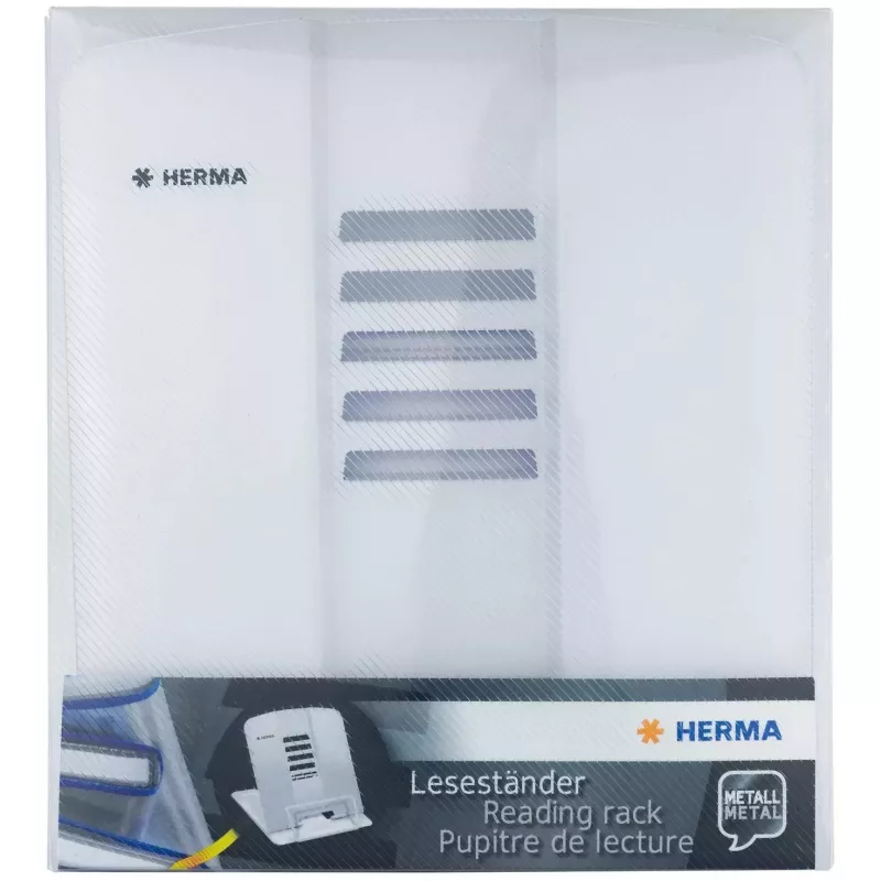 Contable HERMA 19963 blanco metal