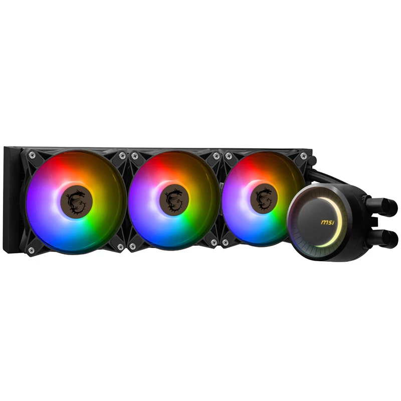 MSI MAG CORELIQUID E360 sistema de refrigeración para ordenador placa base, procesador kit de refrigeración líquida 12 cm negro