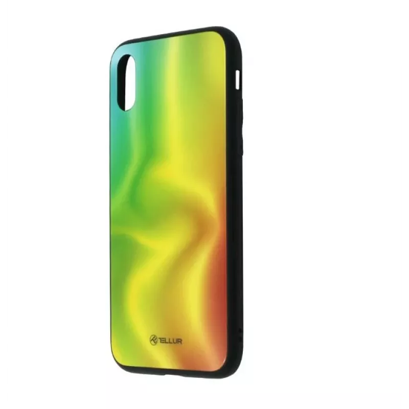Protector de pantalla Tellur Cover Glass Print para iPhone XS, impreso con acabado seda