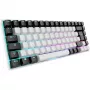 Sharkoon SKILLER SGK50 S3 - teclado - 75% - retroiluminación - USB - QWERTZ - Alemán - interruptores: Gateron Red (Hot-swappable)