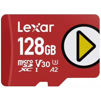 Lexar 0000000933080 128 GB MicroSDXC UHS-I Class 10