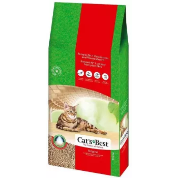Cat's Best Eco Plus Original - Arena para gatos de madera - 30l