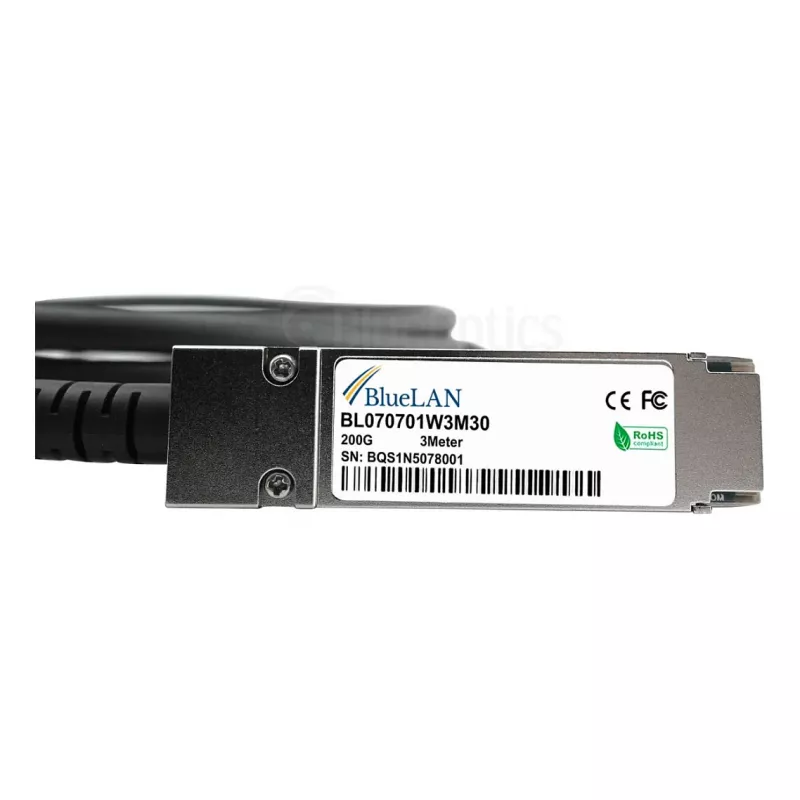 Cable DAC BlueOptics CBL-NTWK-0956-QSFP56-3-BL 3m QSFP56