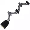 Cable SATA Silverstone CP06-E4 0,19 m