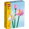 Set de construcción LEGO 40647 Lotus Flowers — Botanical Collection modelo modular, 220 piezas, altura 300 mm, edad 8+
