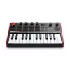 Akai MPK Mini Play MK3 teclado controlador MIDI con controlador de pads, USB, negro/rojo