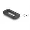 Cinta de velcro DeLOCK 3 m x 20 mm negra nailon