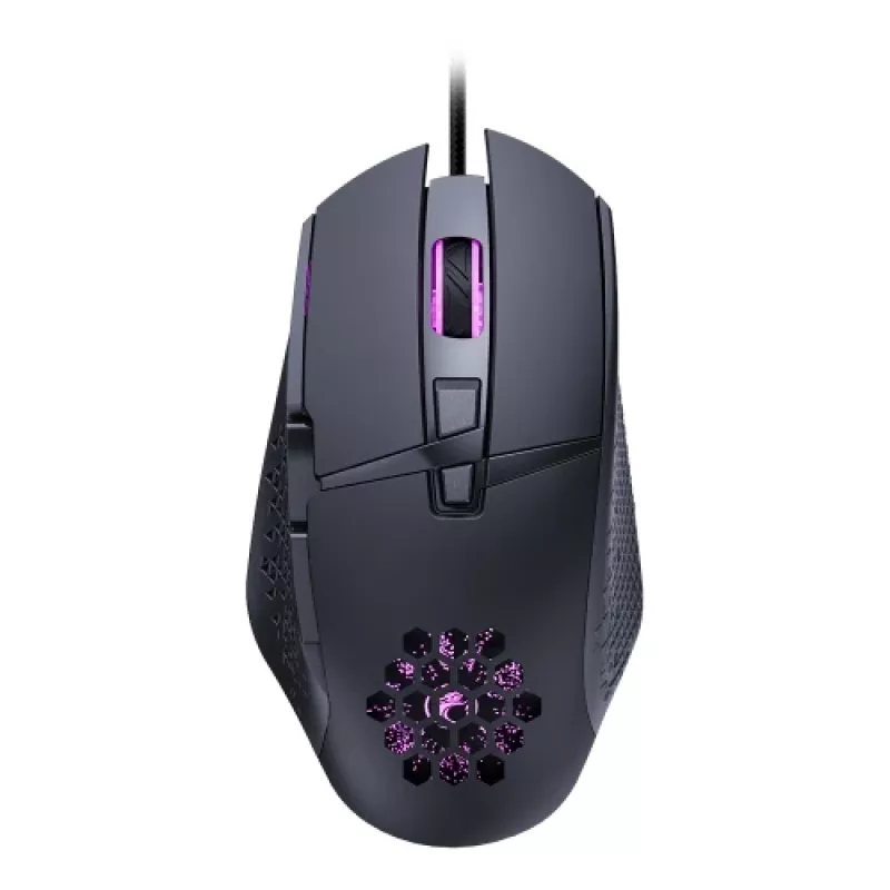 Ratón con cable Lumi Legend WM03G-16, USB Type-A, óptico, 7200 DPI, Juoda