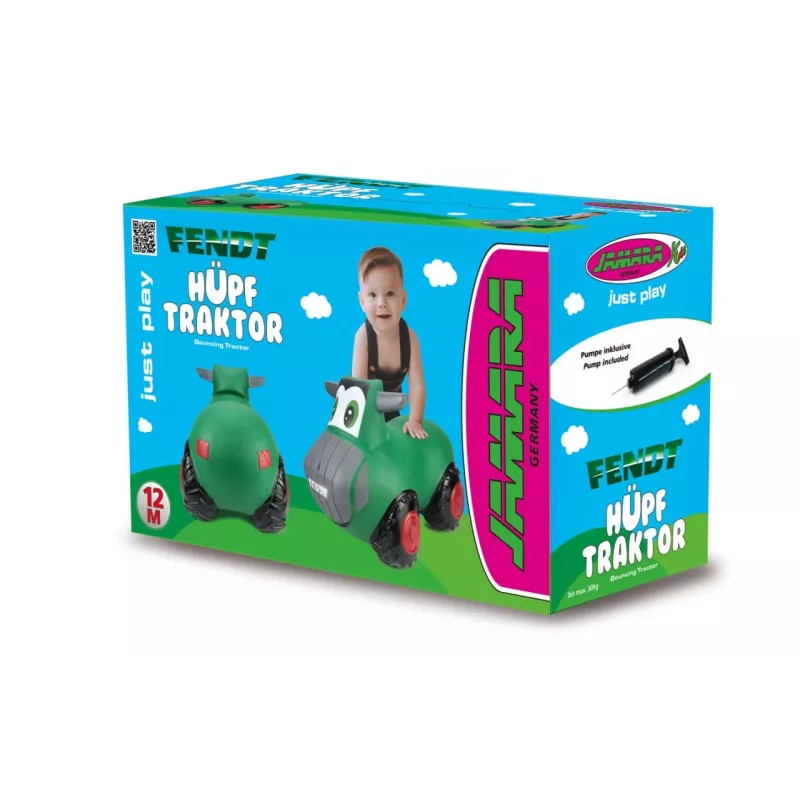 Juguete inflable Jamara Fendt tractor saltarín