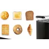 Tostadora Clatronic TA 3802 4 rebanadas 1400 W negra