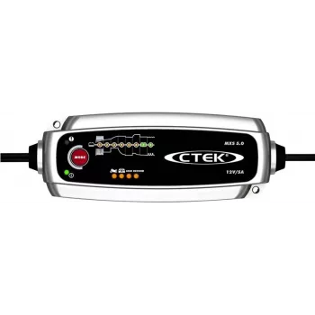 Cargador de batería CTEK MXS 5.0 12V (0,8A mantenimiento / 5A carga) para baterías de plomo-ácido de 12V
