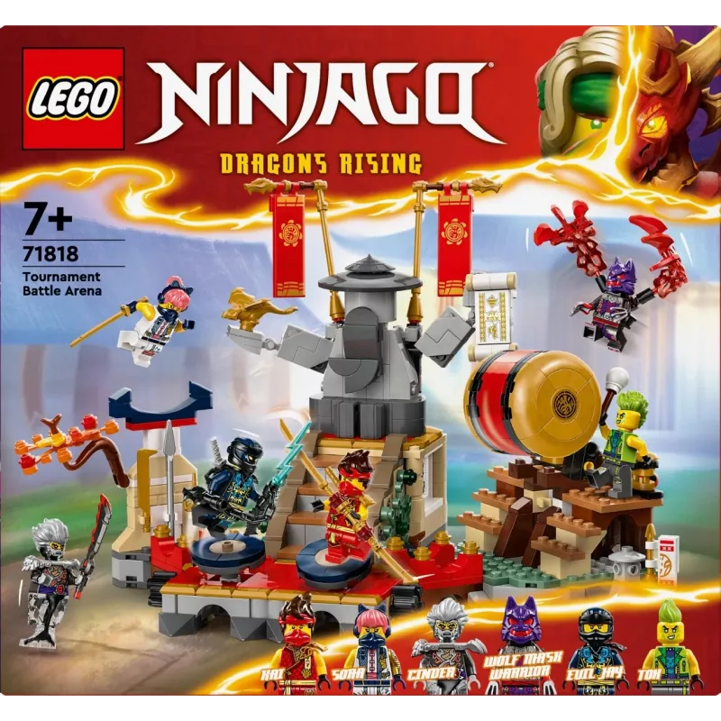 LEGO NINJAGO 71818 Arena de Batalla del Torneo