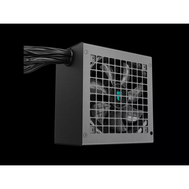Fuente de alimentación DeepCool PF700X 700W ATX, 80 PLUS Bronze, 700 W, 1x ventilador de 120 mm, 24 pines, 2x 4+4 CPU, 4x 6+2 PCIe, 6x SATA