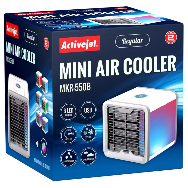 Enfriador evaporativo portátil Activejet Regular MKR-550B