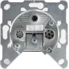 shiverpeaks BASIC-S BS15-93002 toma de antena SAT+BK, conexión por tornillo, 10 dB