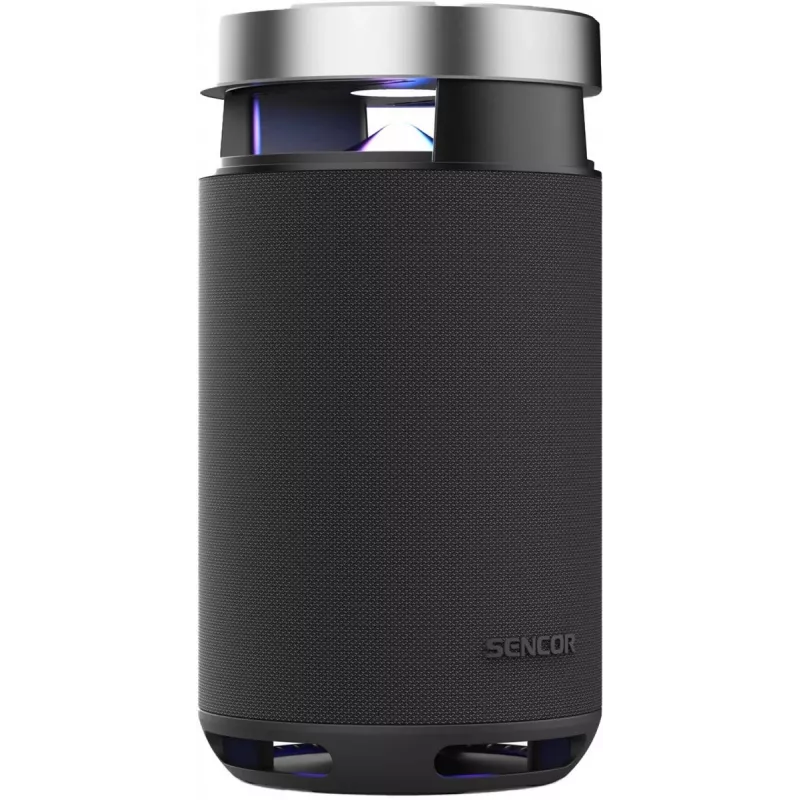 Altavoz Bluetooth portátil SENCOR Resonex Lounge 130W, IPX7 sumergible, TWS, iluminación LED