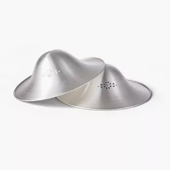Momcozy 999 disco de lactancia de plata 55MM 2 uds. L