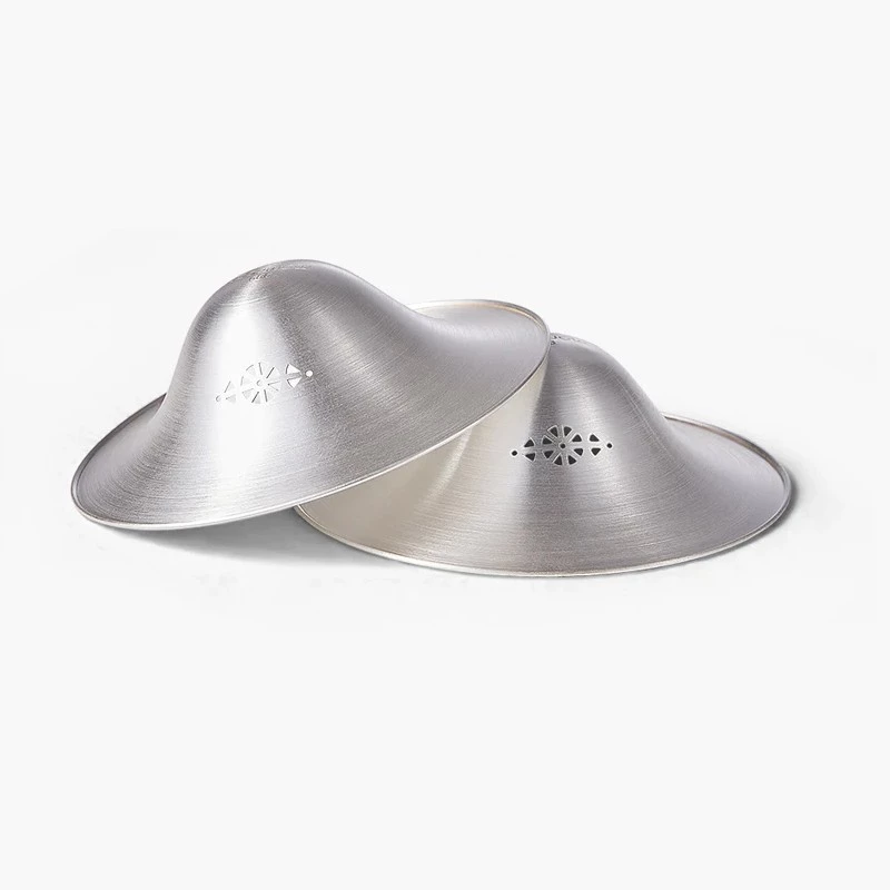 Momcozy 999 disco de lactancia de plata 55MM 2 uds. L
