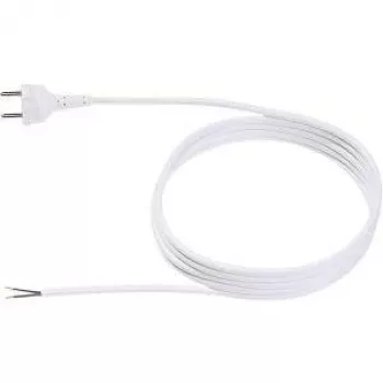 Cable de alimentación BACHMANN contour 3m negro 241.175 H05VV-F 2x1 con conector Type-24 suelto 241.175 (241.175)