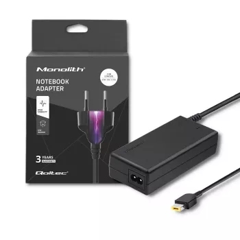 Fuente de alimentación para portátil Qoltec Lenovo 45W 20V 2,25A Slimtip + Pin 50098.45W
