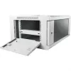 Armario rack de pared ALLNET ALL-SMC6412GRAU 12U, capacidad 50 kg, cerradura con llave, gris