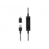 PORT CONNECT | Auriculares estéreo USB PRO ON'R 300 | con cable | on-ear | cancelación de ruido | negro
