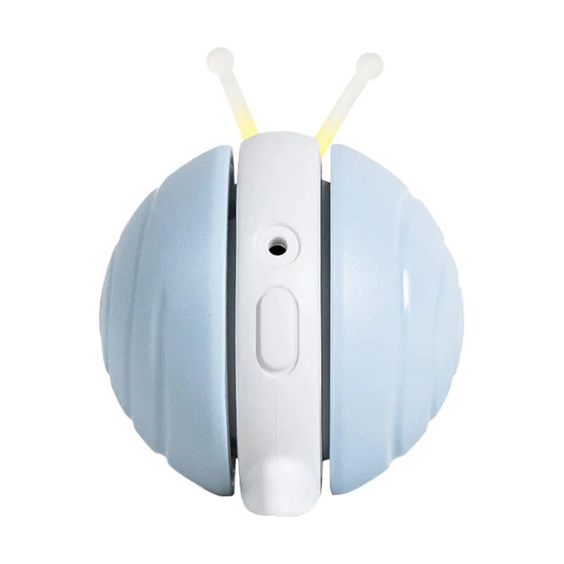 Juguete interactivo para gatos Cheerble Wicked Snail CWJ02 – azul, caracol motorizado móvil para el juego de los gatos