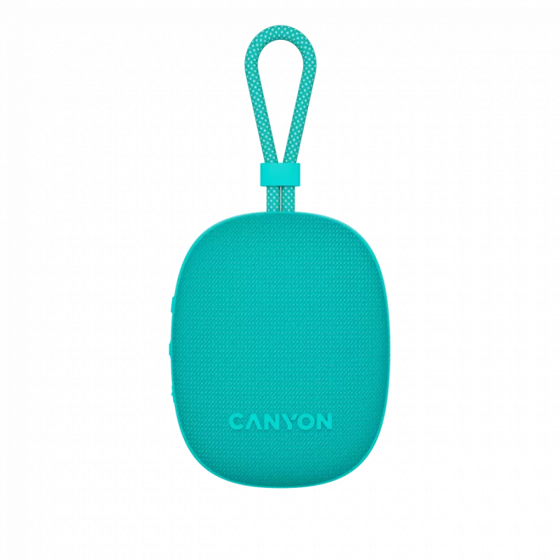 Canyon OnMove 12 - Altavoz portátil Bluetooth v5.3 - 5W - TWS - IPX7 - 12 horas - carga USB-C